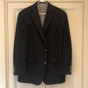 Navy Hart Schaffer Marx sport coat size 42R